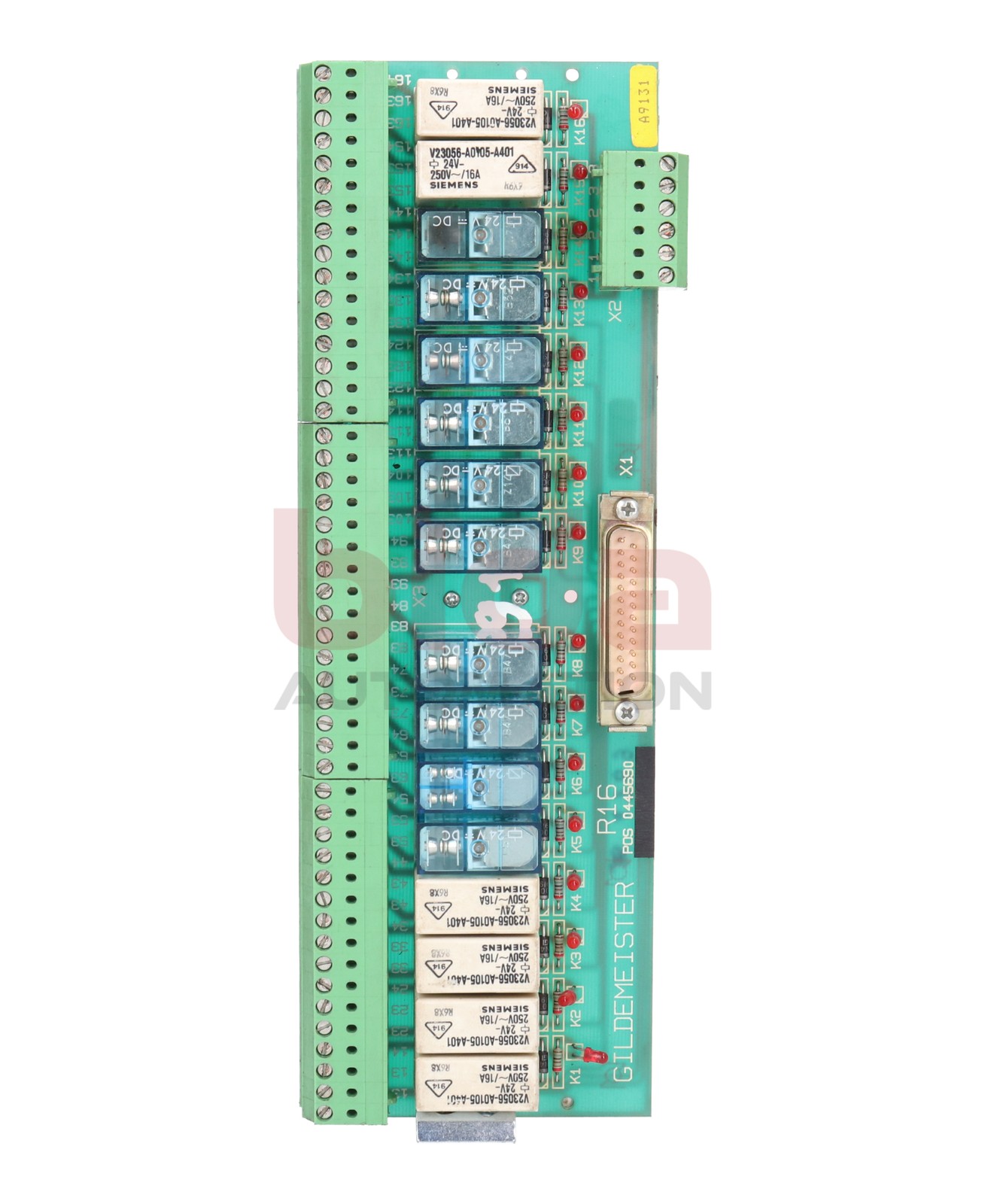 Gildemeister R16 POS 0445690 Relay Board Relay Board