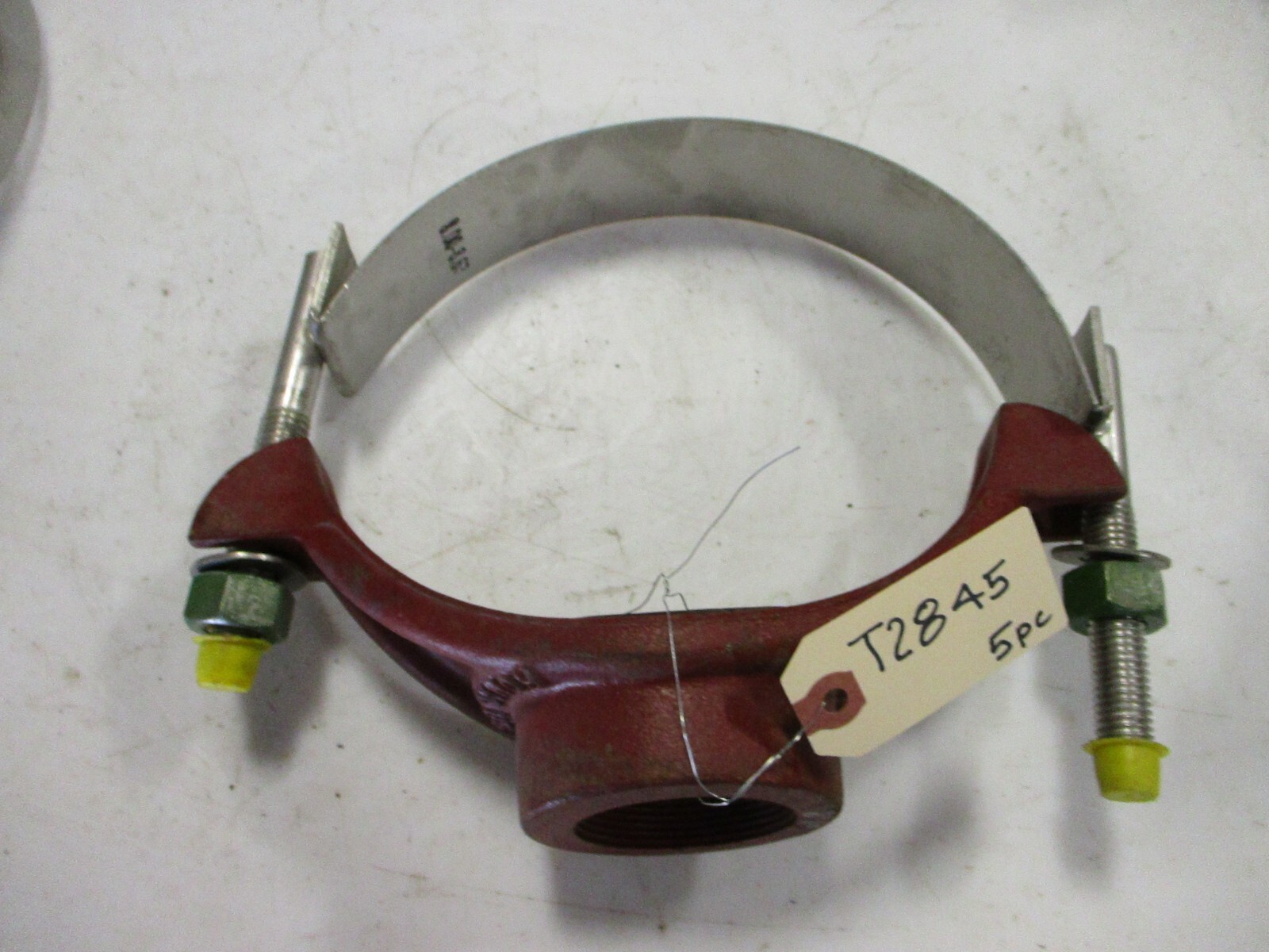 ROMAC 101S Service Saddle 8″ (8.00-8.63 OD) x 2″ NPT Outlet | SS Single Strap