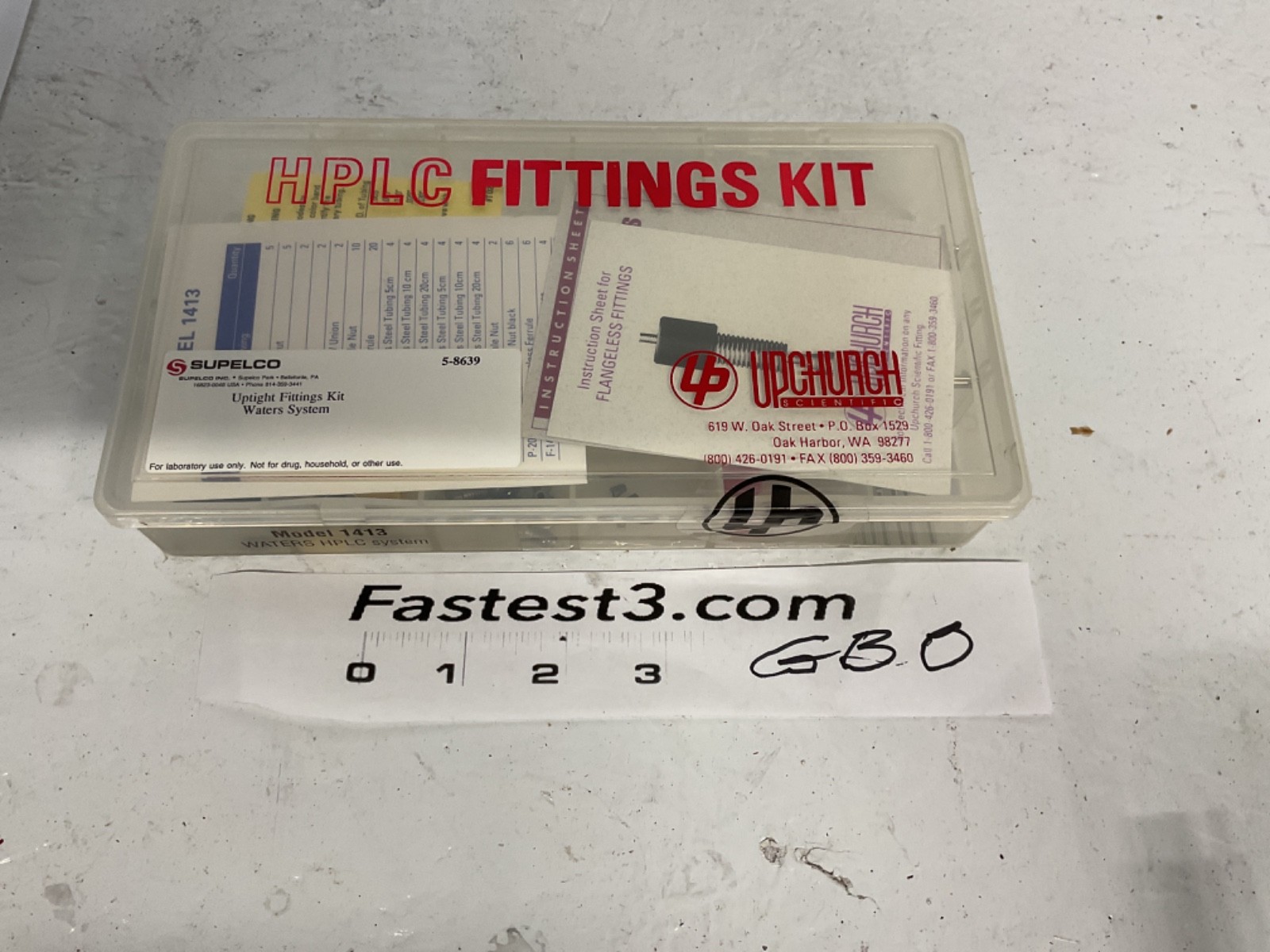Supelco Upchurch Fittings Kit for Waters System Model 1413
