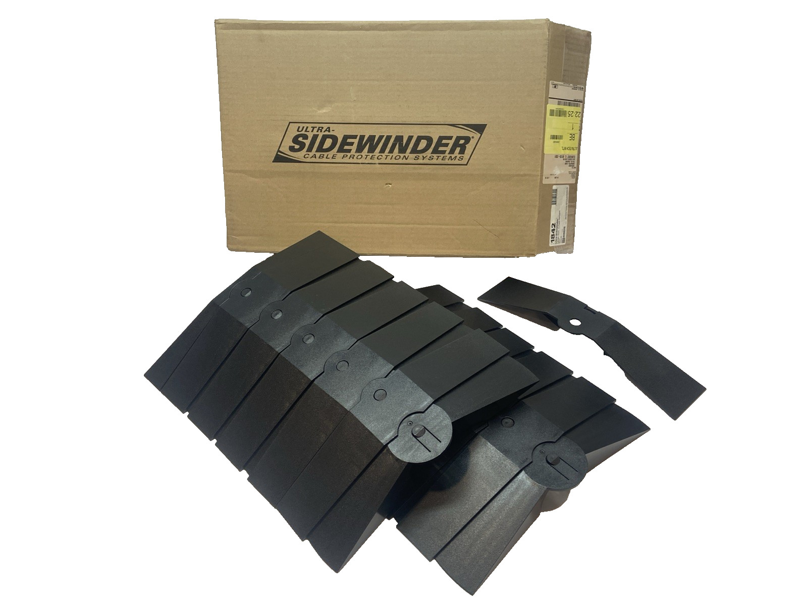 Ultratech 1842 Ultra-Sidewinder Large 3ft System Black BOX OF 10