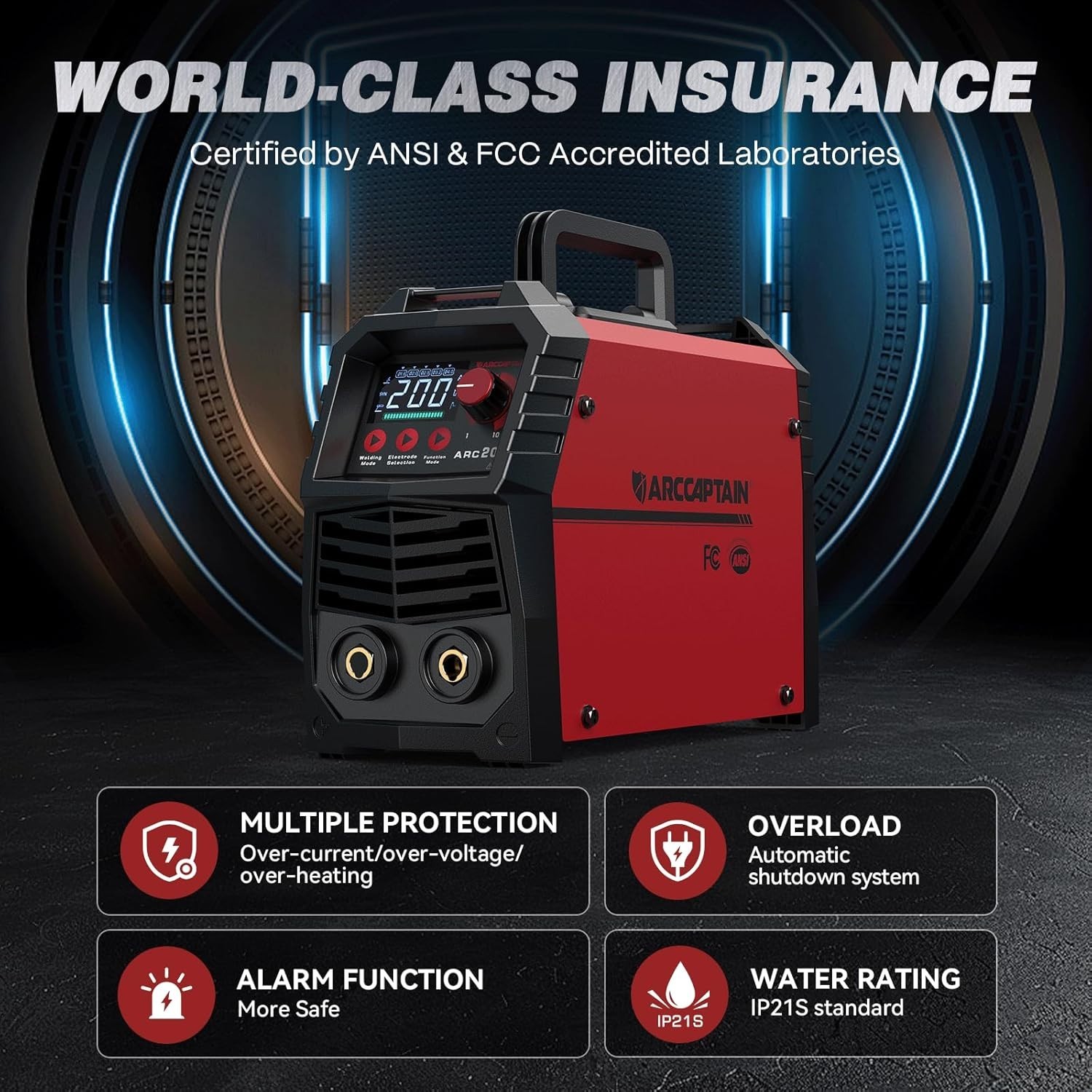Professional Grade Welder with Synergic Control./