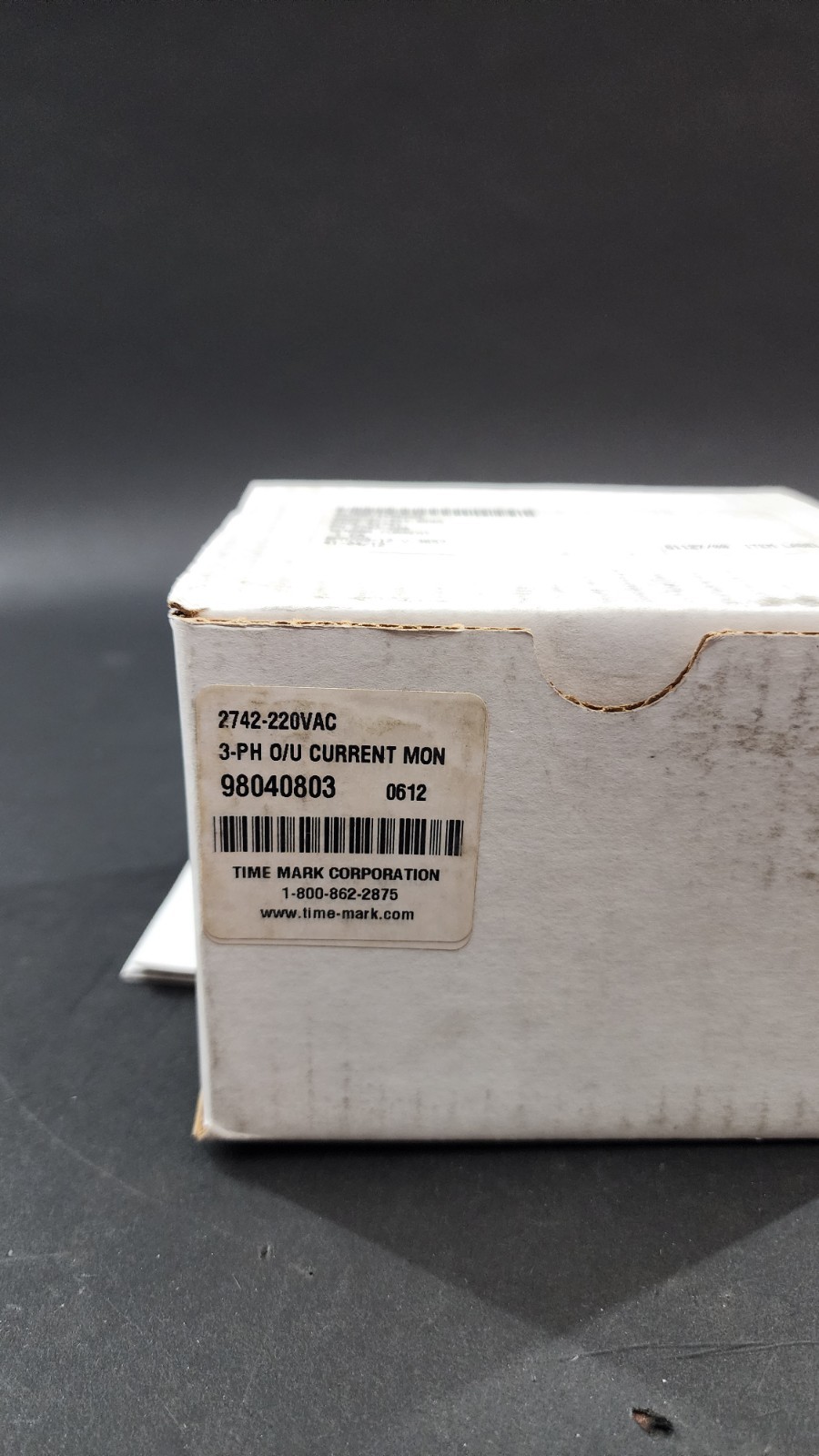 TIME MARK 2742-220VAC 3PH Over/Under Current Monitor NIB NSN 6625-01-444-6285