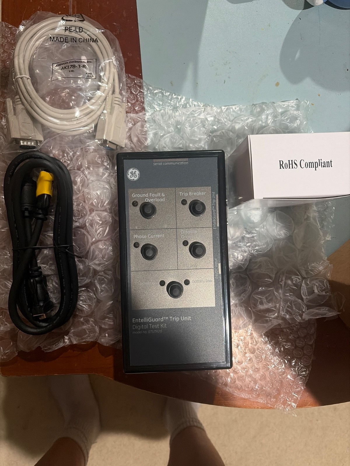 GE EntelliGuard Trip Unit Digital Test Kit GTUTK20/ New Without Box Electrical