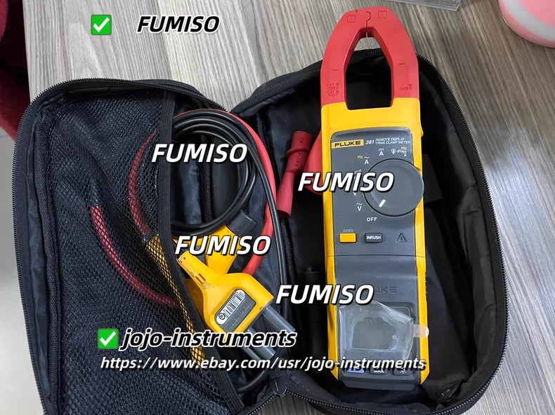 1PC Used Fluke 381 True-RMS AC/DC Clamp Meter Remote Display with iFlex*jo
