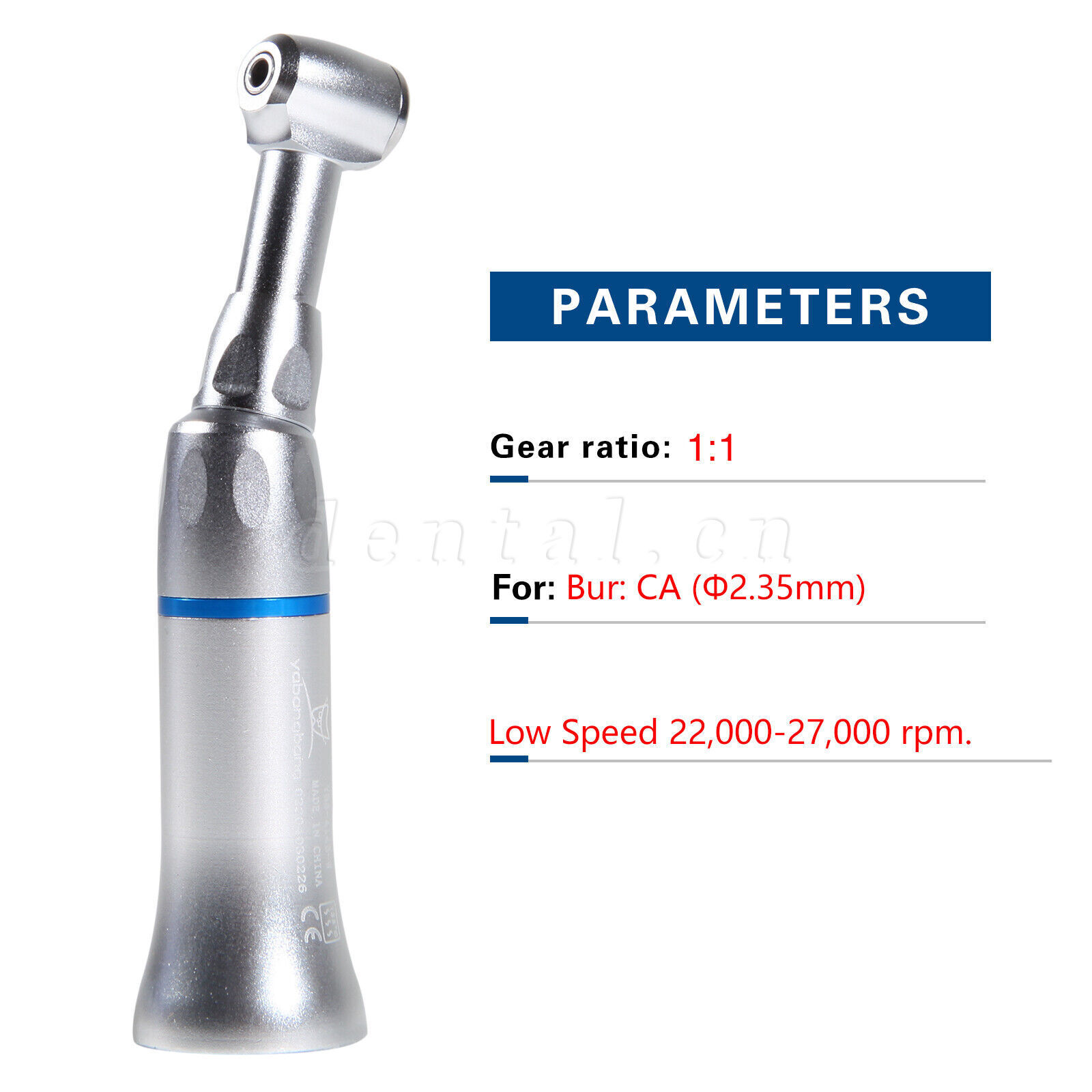 Estilo NSK Dental Contra Angulo Baja Velocidad Pieza de Mano 2Hole Micromotor