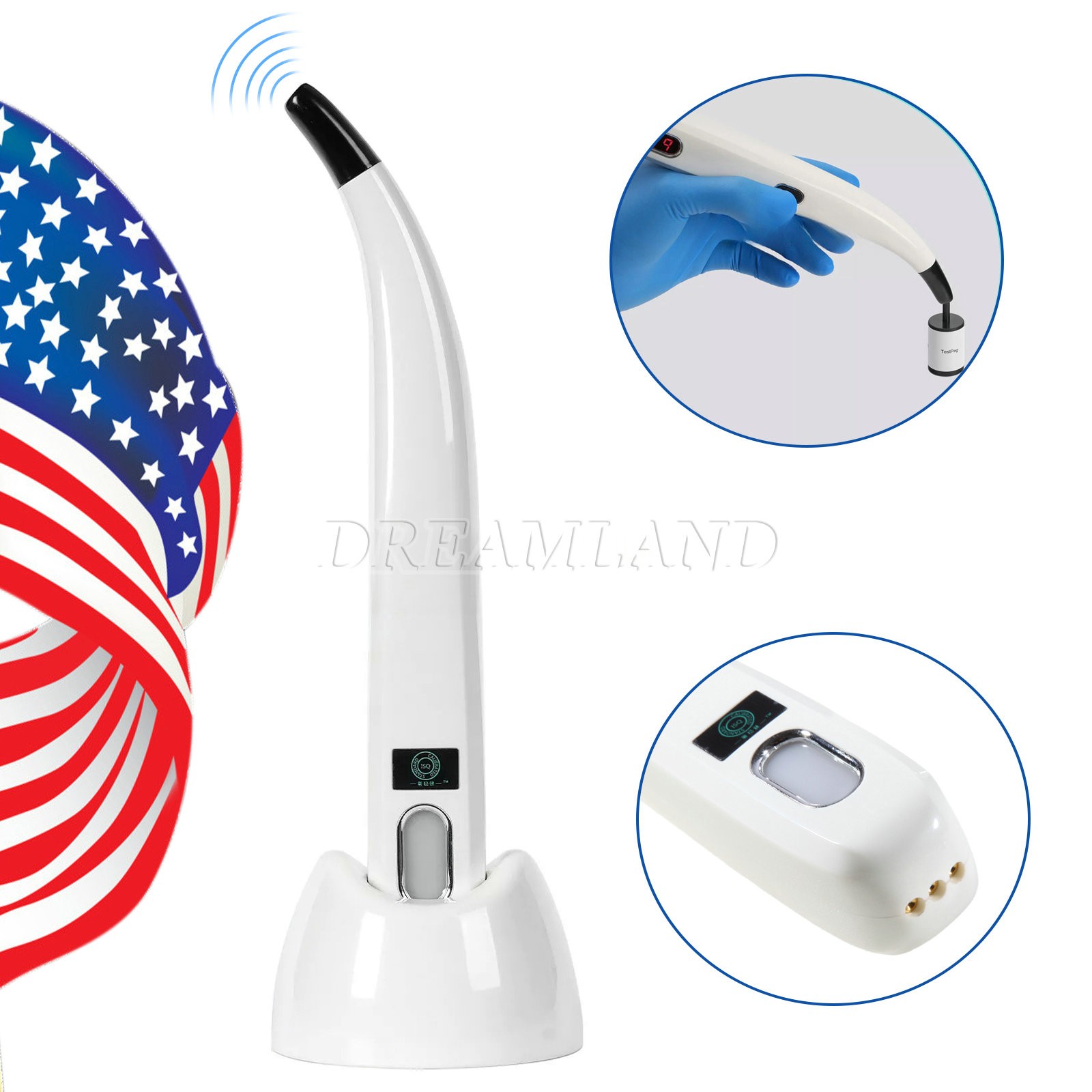 10 NSK PANA MAX Style Dental High Speed Push Button Handpiece 4 Hole Fit SANDENT