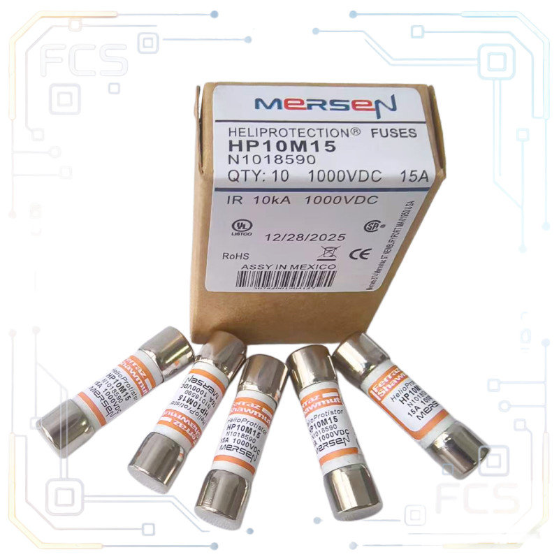 10PCS Ferraz Shawmut HP10M15 MERSEN 15A 1000V FUSE