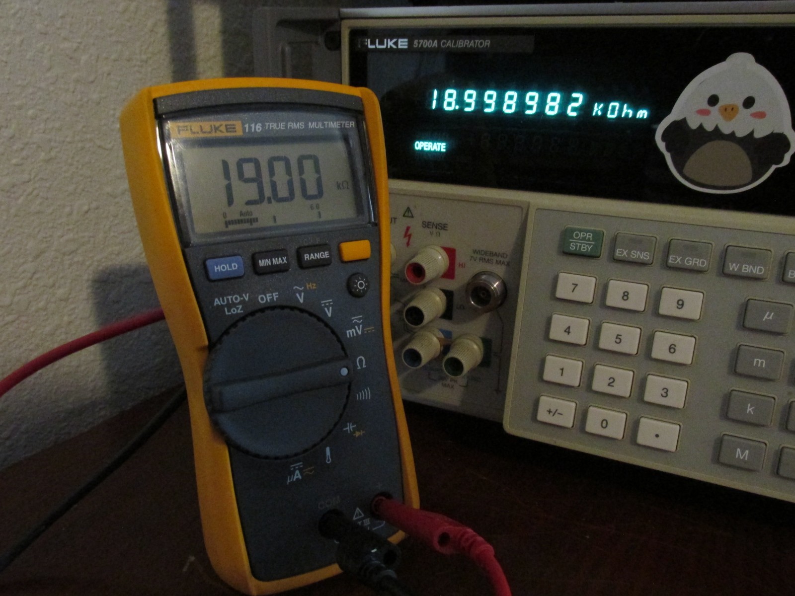 Fluke 116 True RMS Digital Multimeter **PASSES Fluke Performance Verification**