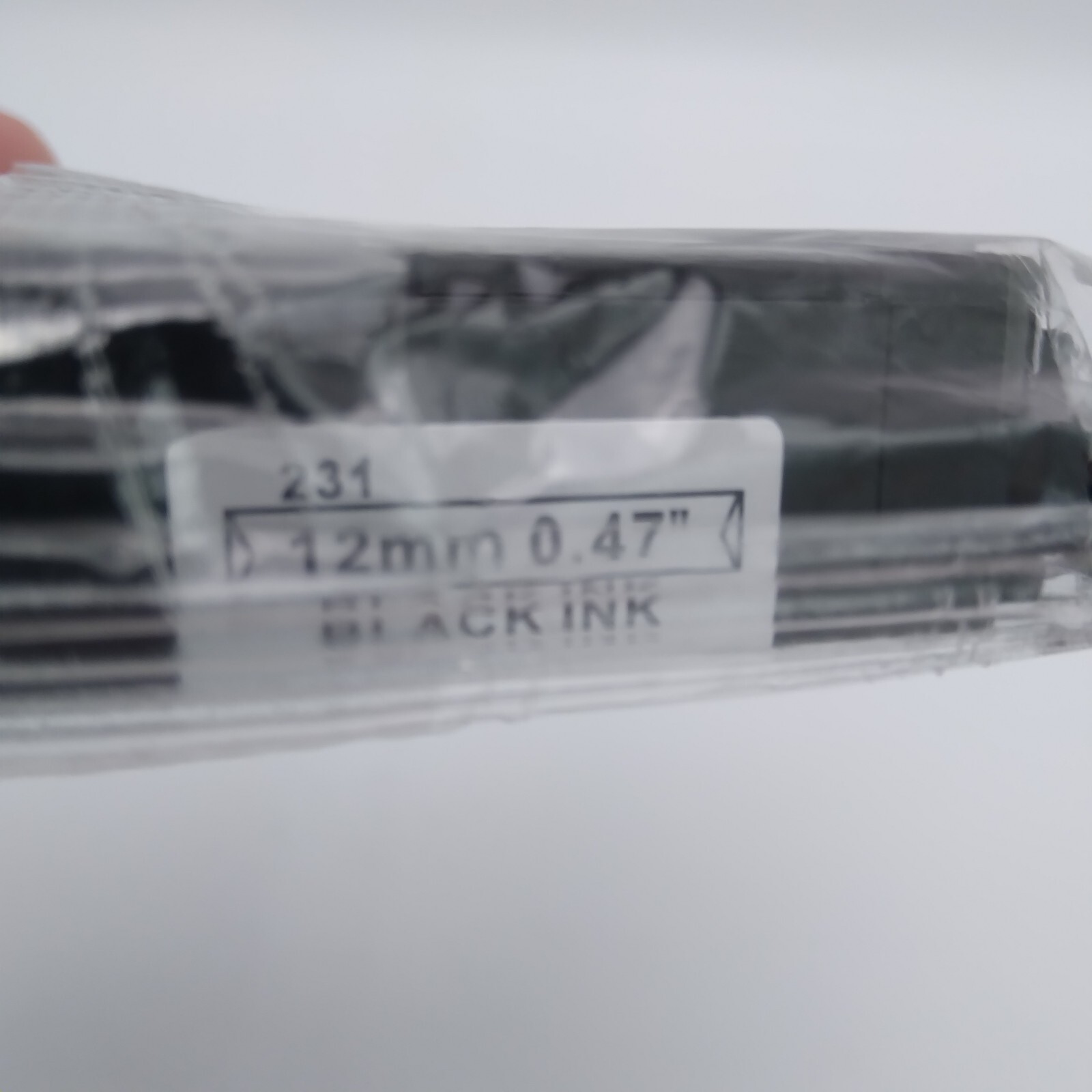 4 Pack Labelife White Laminated Label Tape 12mm x .47″ for Brother P Touch D600