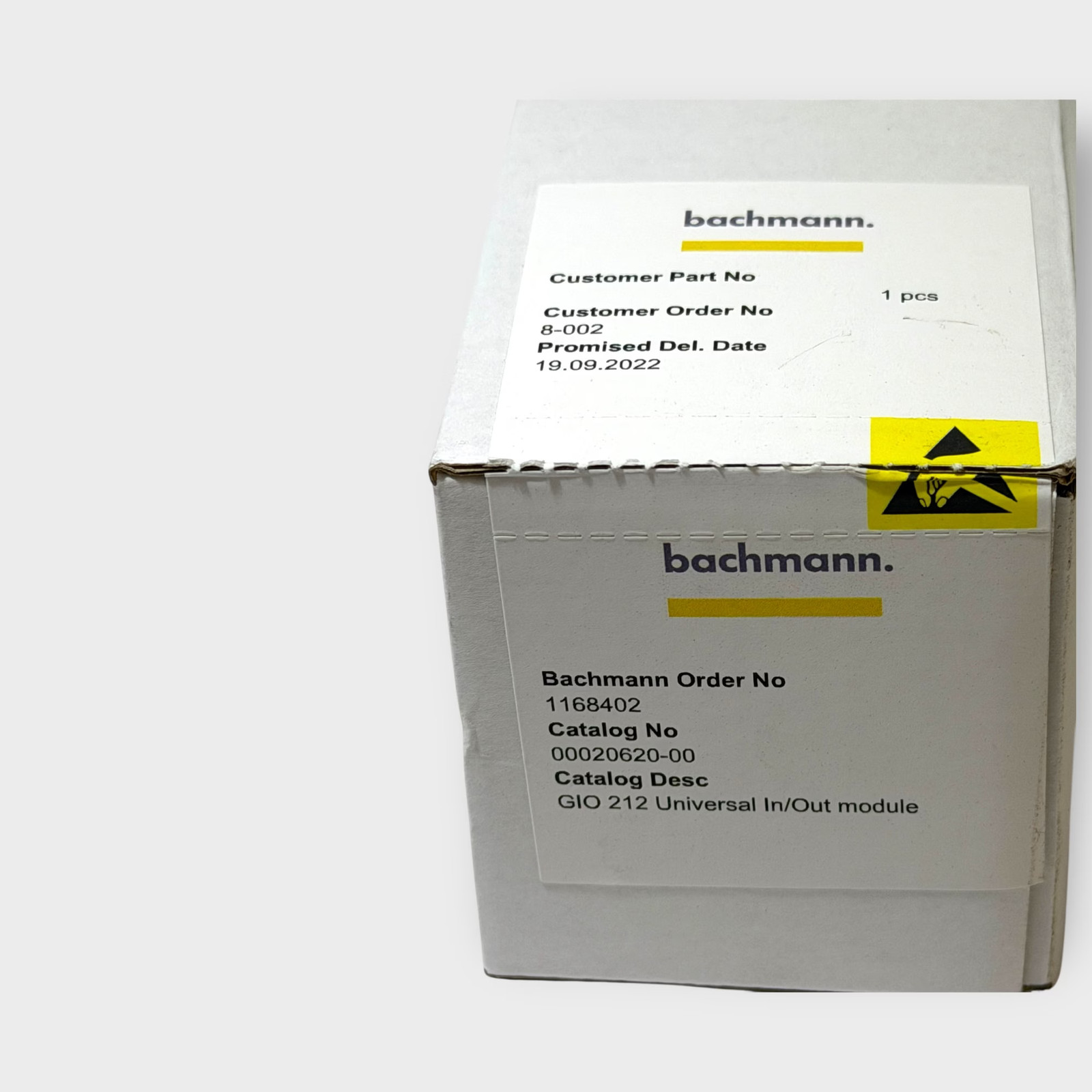 Bachmann GIO212 Universal Input/Output Module *NEW w/Phoenix Conn.* 00020620-00