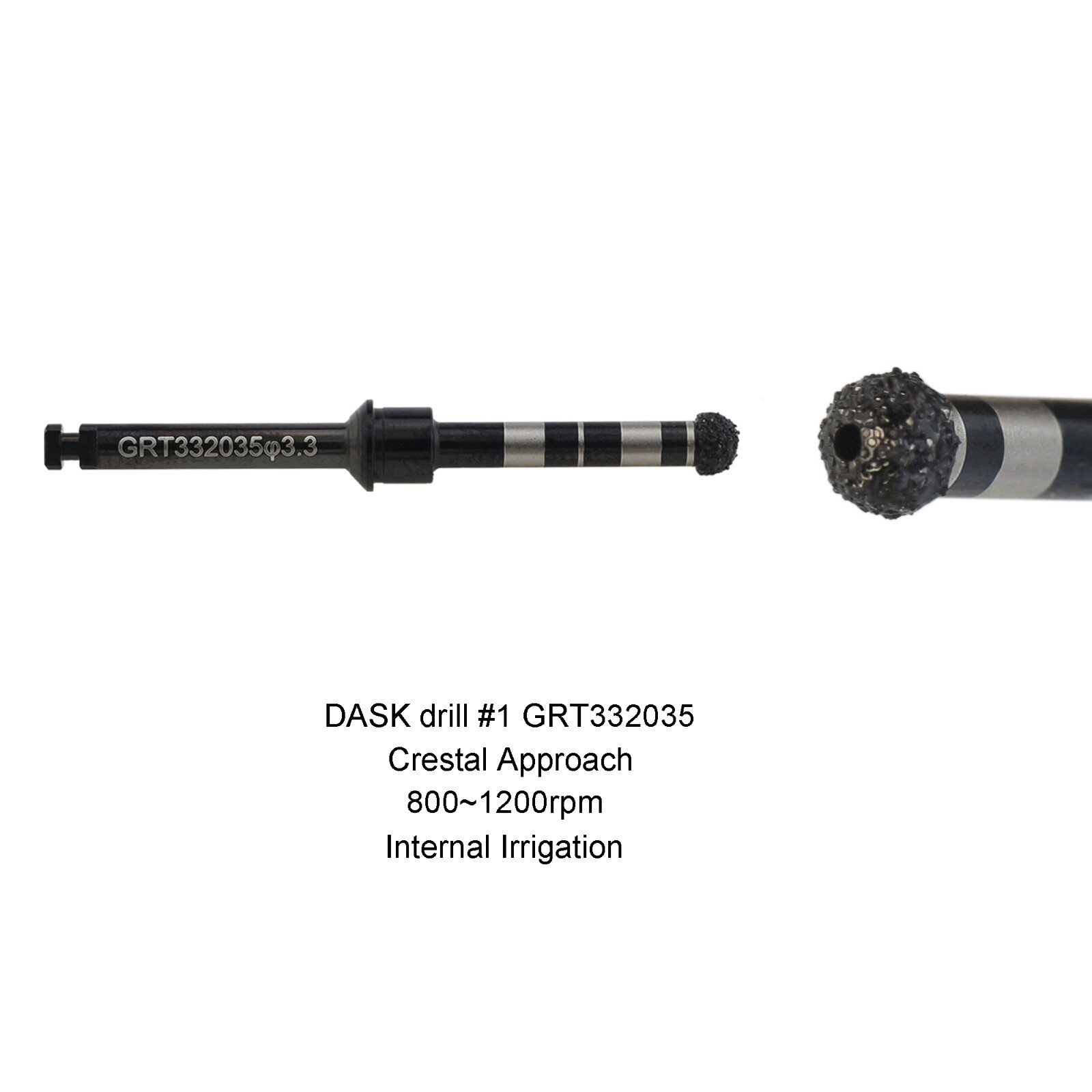 DASK Implant Sinus Lift Kit Lateral Crestal Drill Stoppers Elevation Instruments