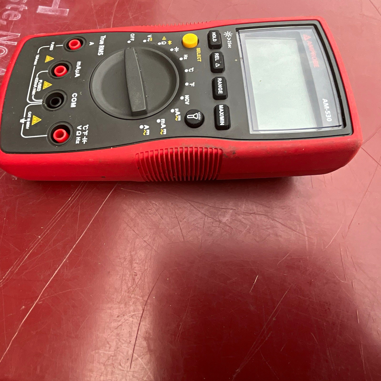 Amprobe AM-530 True RMS CAT III 600V 4000-Count Multimeter w/ Leads Probe