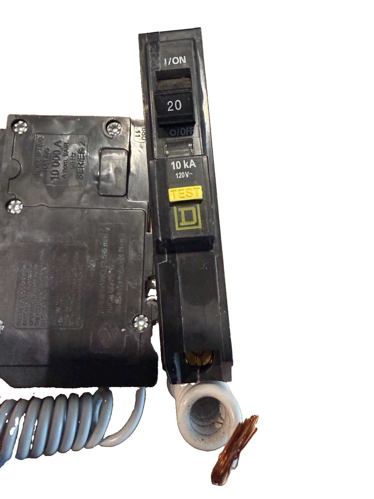 NEW – Square D QO QO120GFI 20A 1P 120V GFCI Circuit Breaker