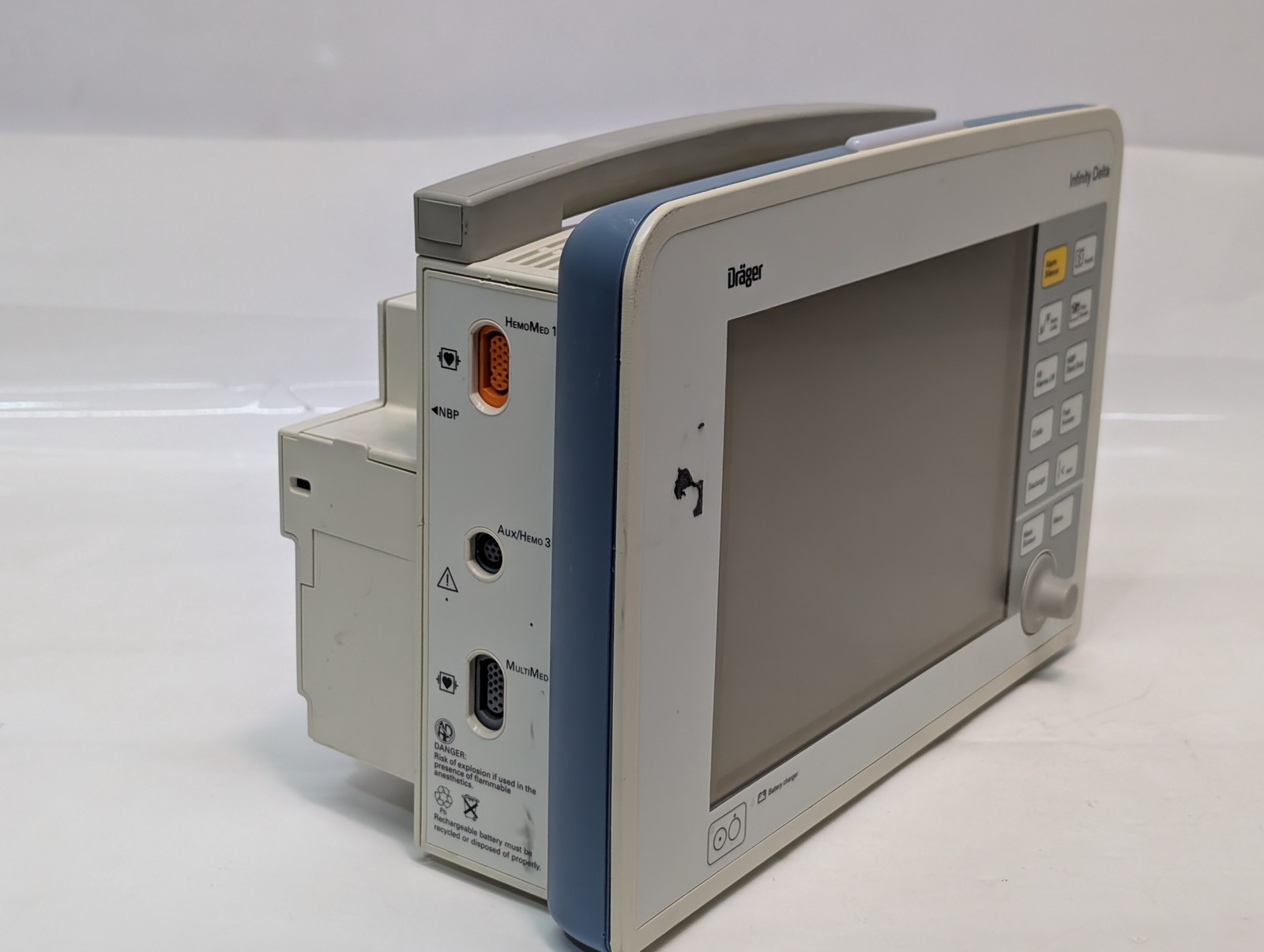 Drager Infinity Delta MS18597 patient monitor 11-15V medical as pictured