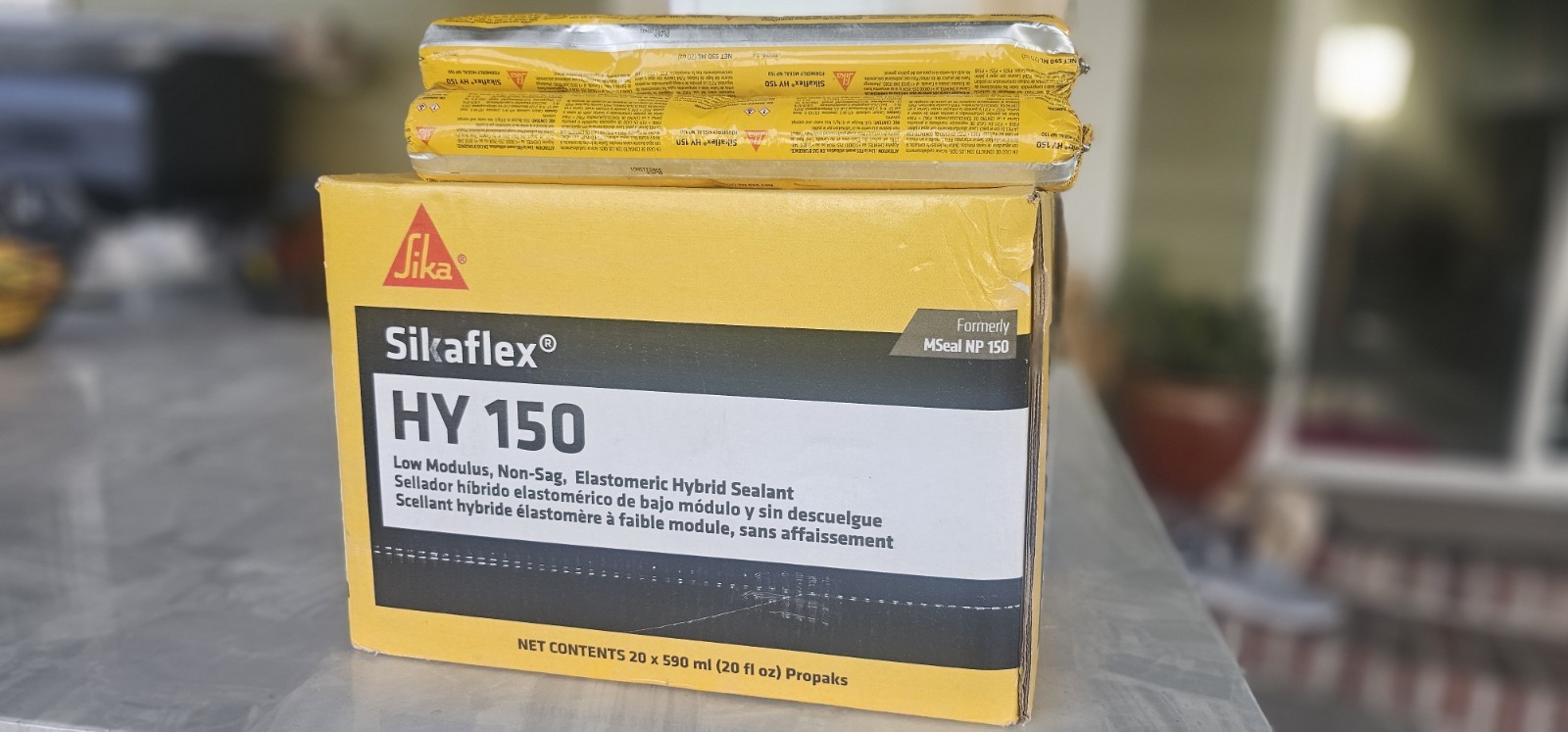 Sika Sikaflex HY 150 Elastomeric Hybrid Sealant 1 x 590ml