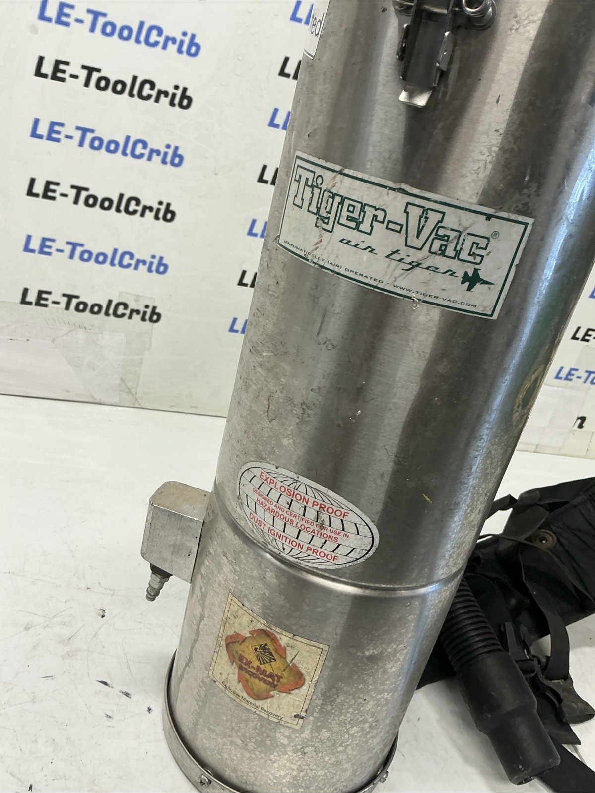 Tiger-Vac SSAT-6L BP Explosion Proof Air Powered Vacuum X-771s