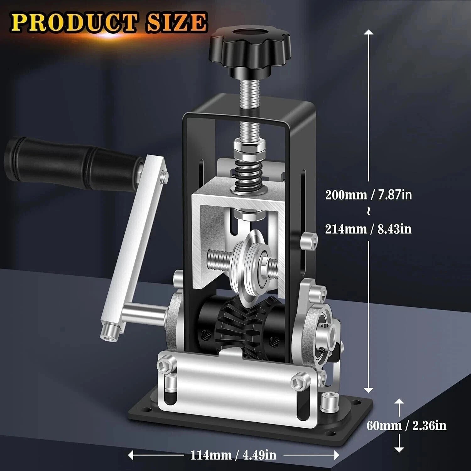 Manual Wire Stripper Stripping Machine 0.06-1 in Hand Crank or Drill 1-25MM