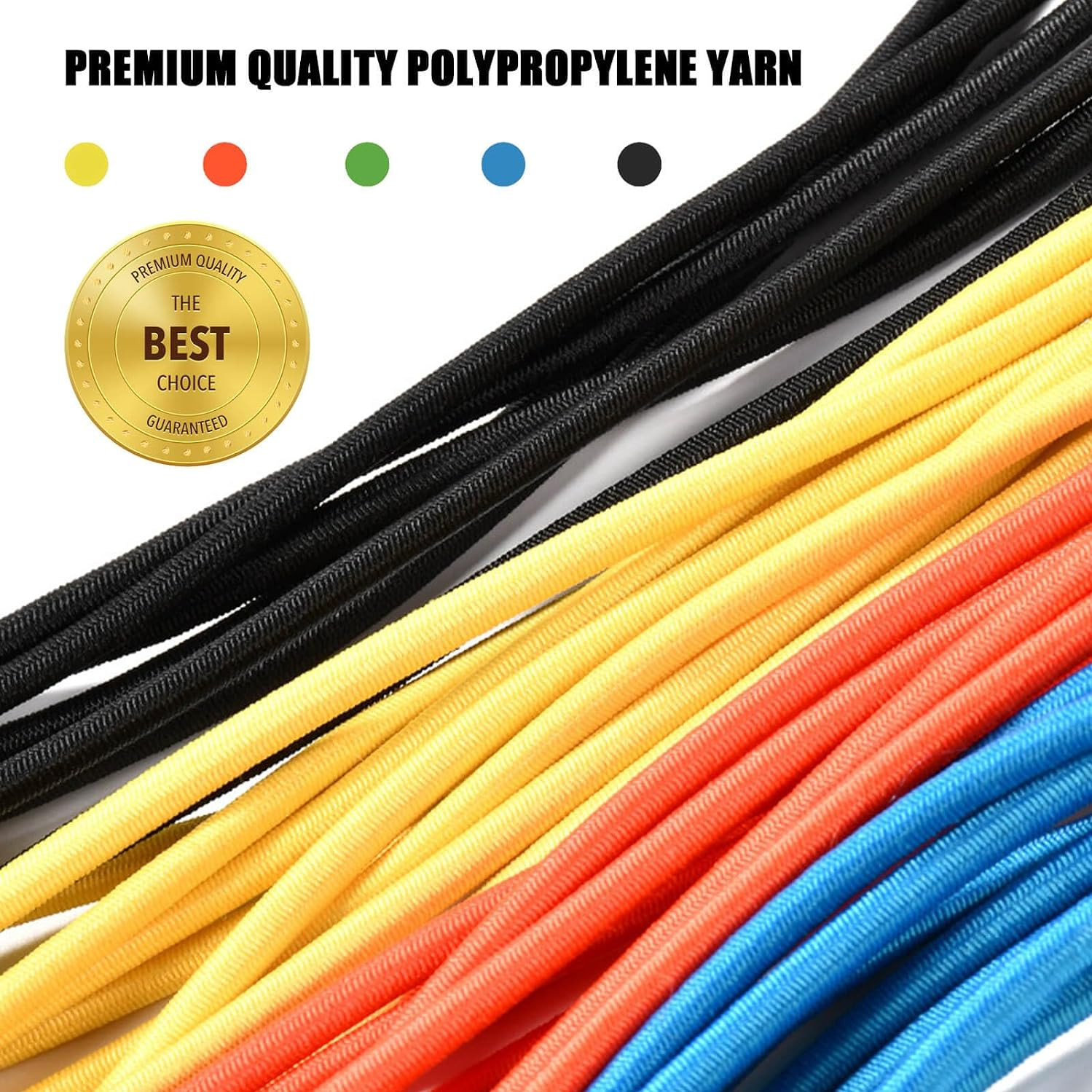 Small Bungee Cords with Hooks 12 Pack, 10″ Mini Adjustable Rubber Stretchy