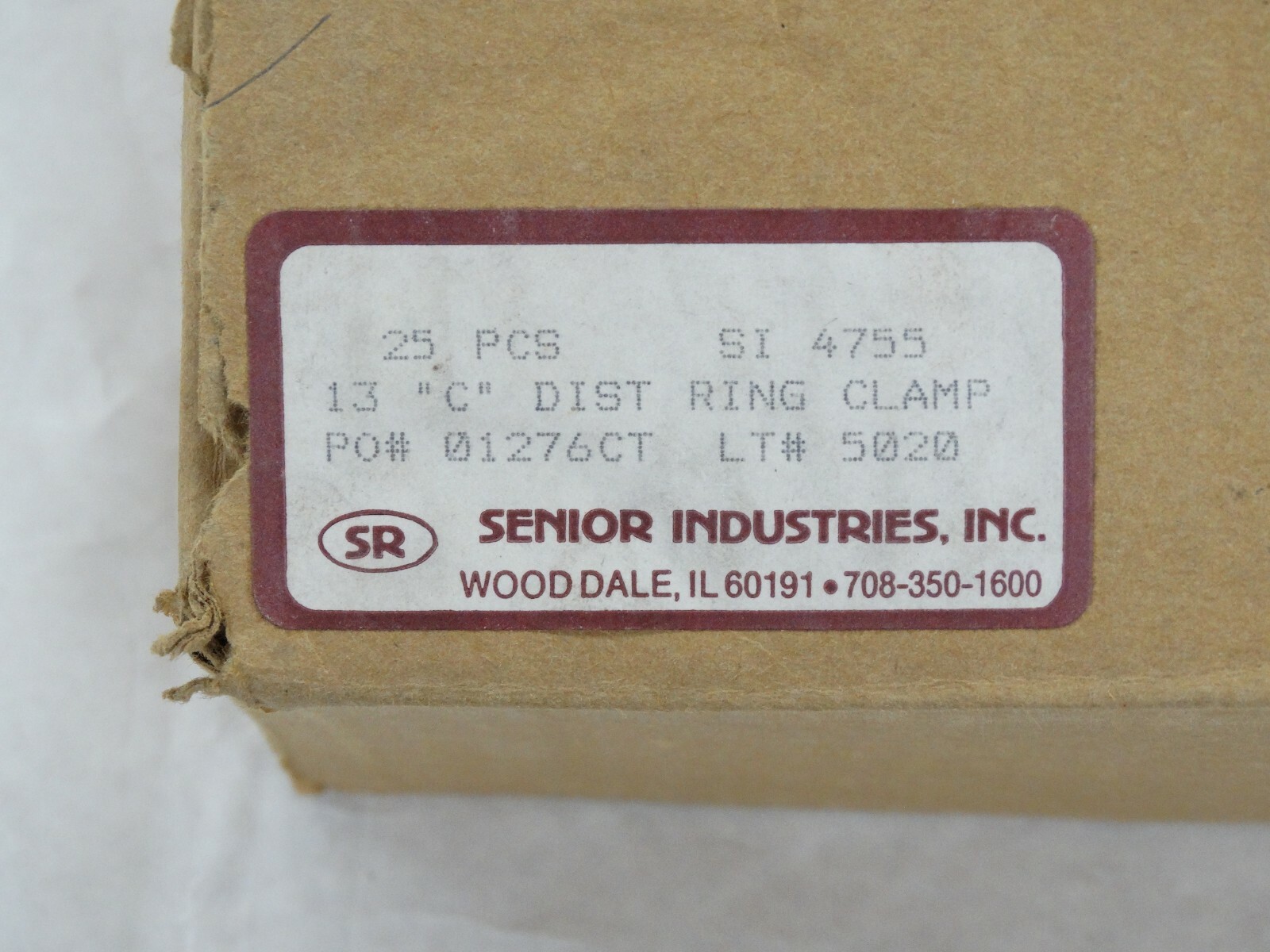 Senior Industries # SI 4755 Die Cast Aluminum 5″ Distribution Ring Lot Of 2