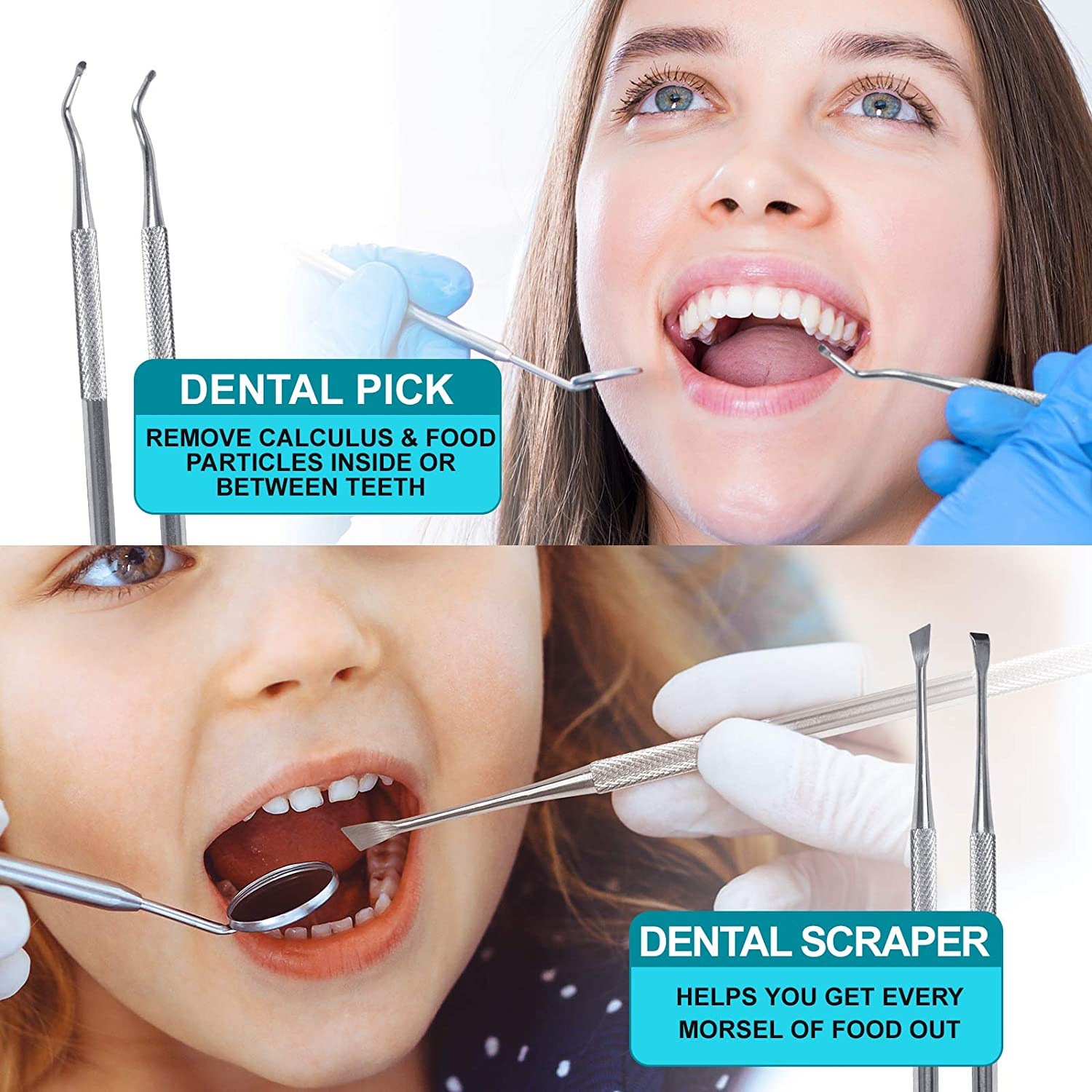 Herramientas Para Dentista Acero Inoxidable Alta Calidad Higiene Dental Dientes