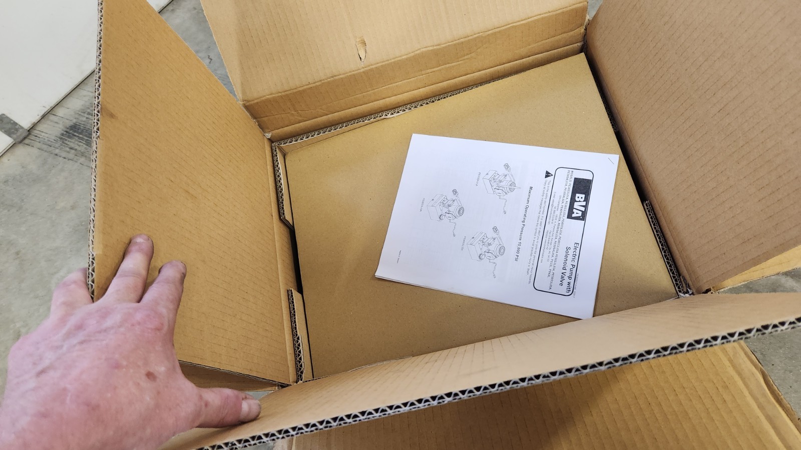 BVA PE30S3L01A 120v 10k PSI Hydraulic Pump w/Pendant Enerpac SPX NEW IN BOX