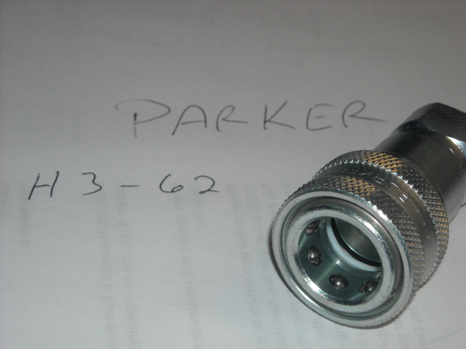H3-62, Parker, ISO 7241 series B Interchange, Hyd. Quick Coupler – 60 Series