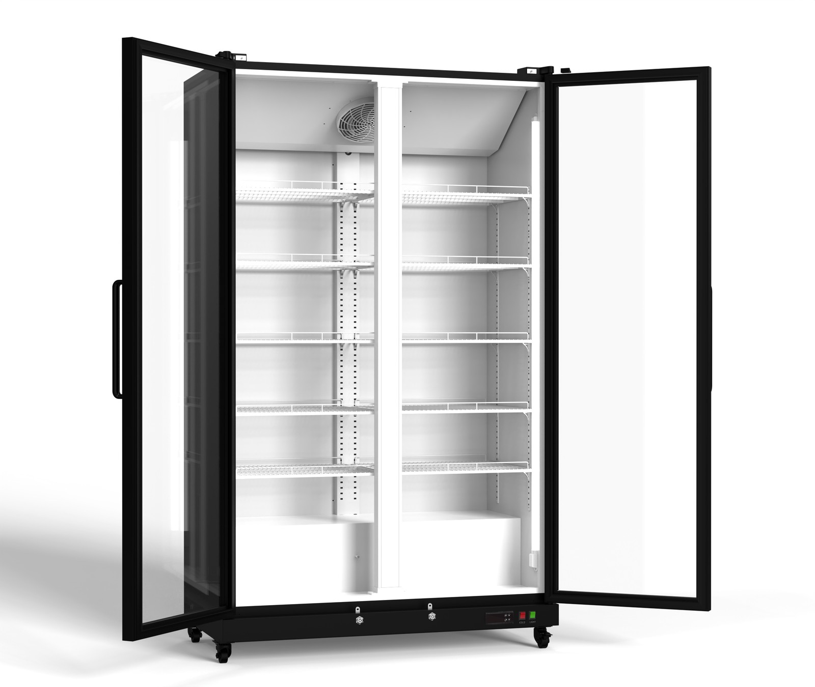 Yeego Commercial Display Beverage Refrigerator 27.12 Cu.ft Have Flaw