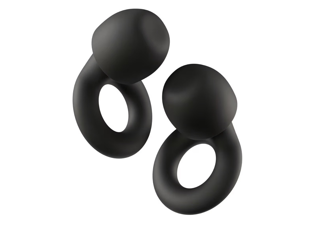 Loop Quiet 2 Ear Plugs for Noise Reduction 14 Rating BLACK Open Box