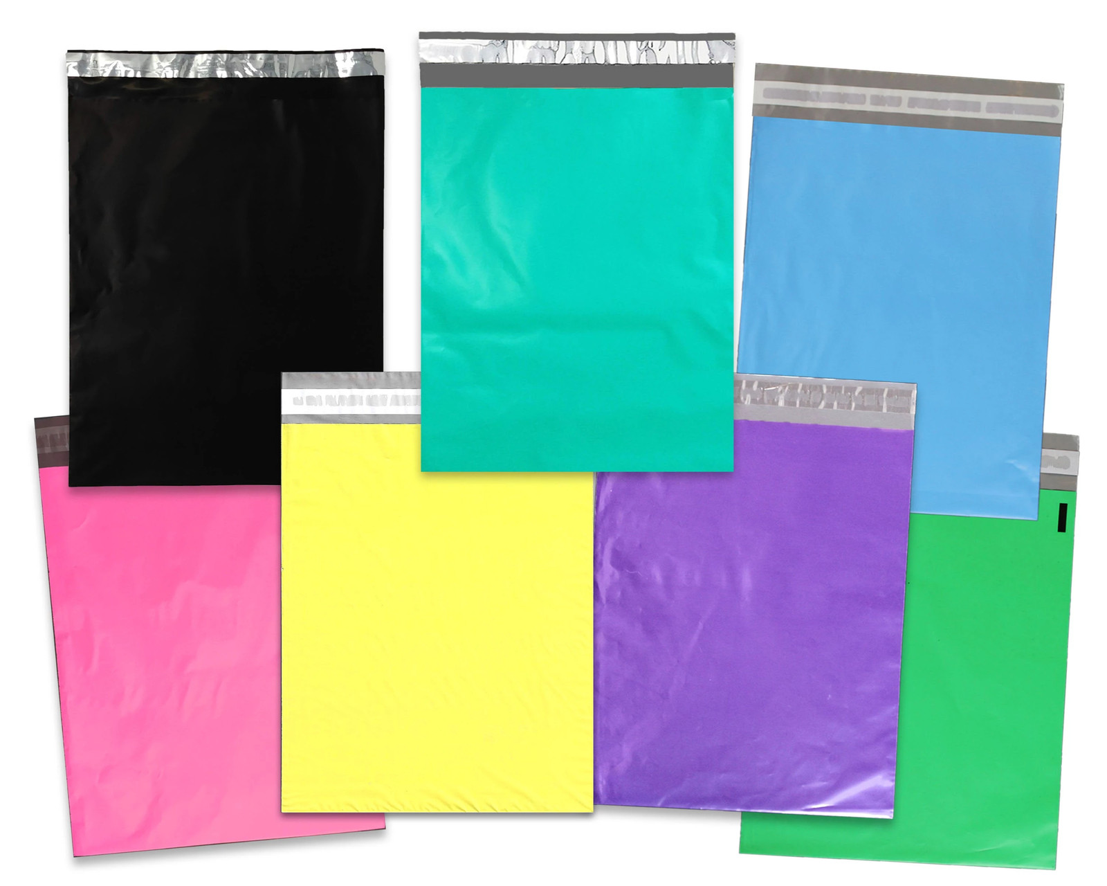 10, 20, 50 -100- 200 Pack 10×13 Colored Designer Approved Quality Poly Mailers