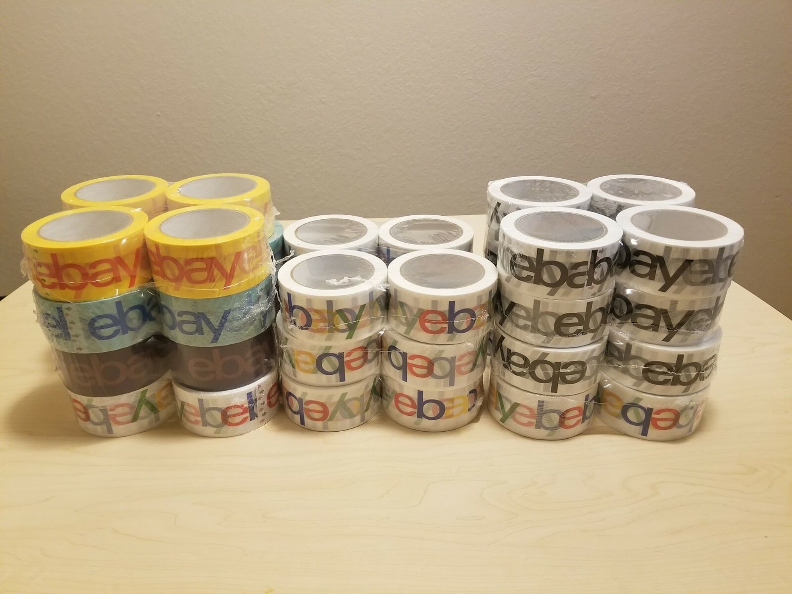 2 Rolls – 2″ x 75 Yards – eBay Branded BOPP Packaging Shipping Tape