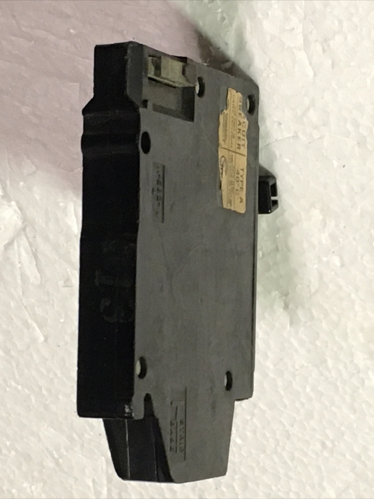 A115L Challenger American Switch A Left Hook 1 Pole 15A 120VAC Circuit Breaker