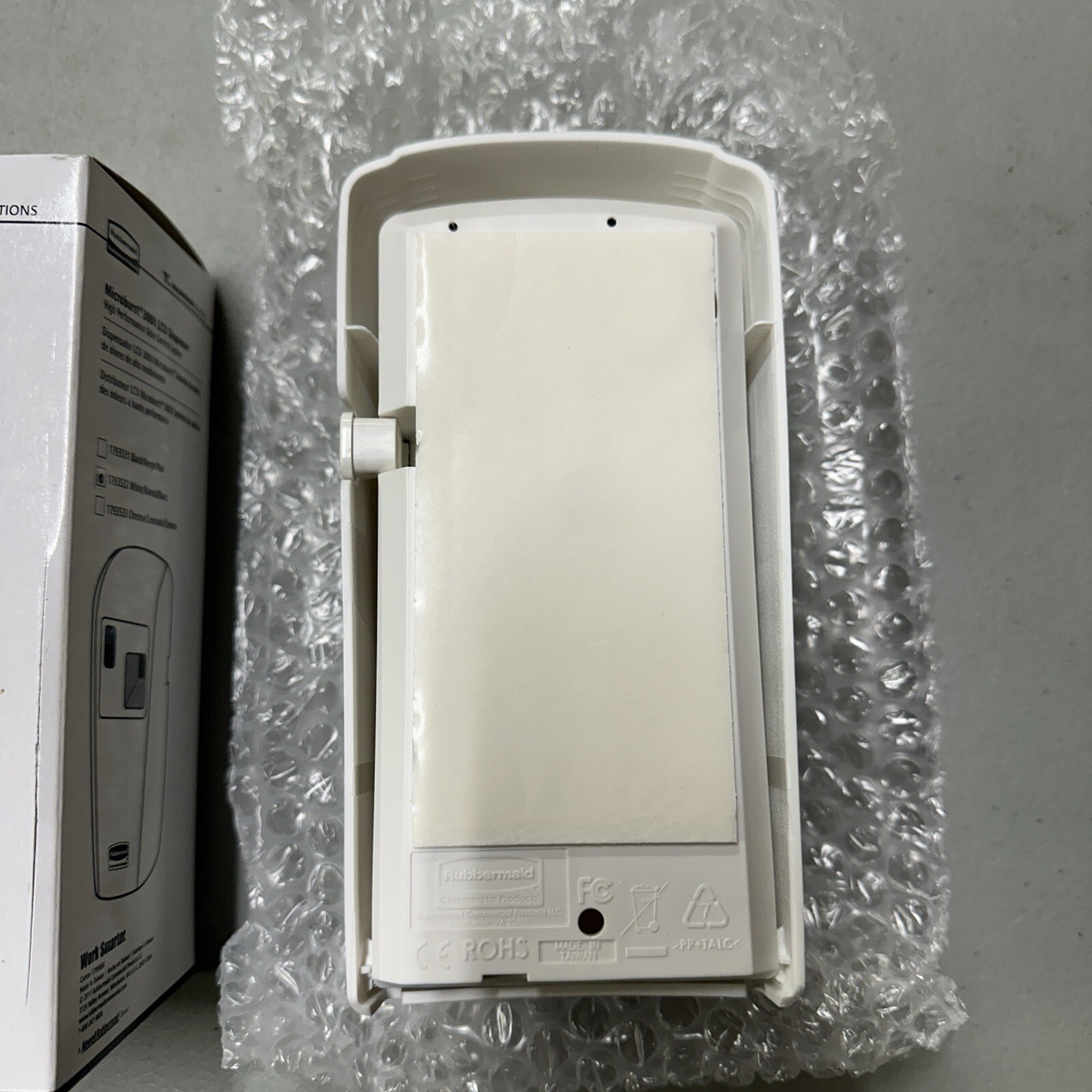 RCP 1793532 TC Microburst 3000 LCD Odor Control System – White New