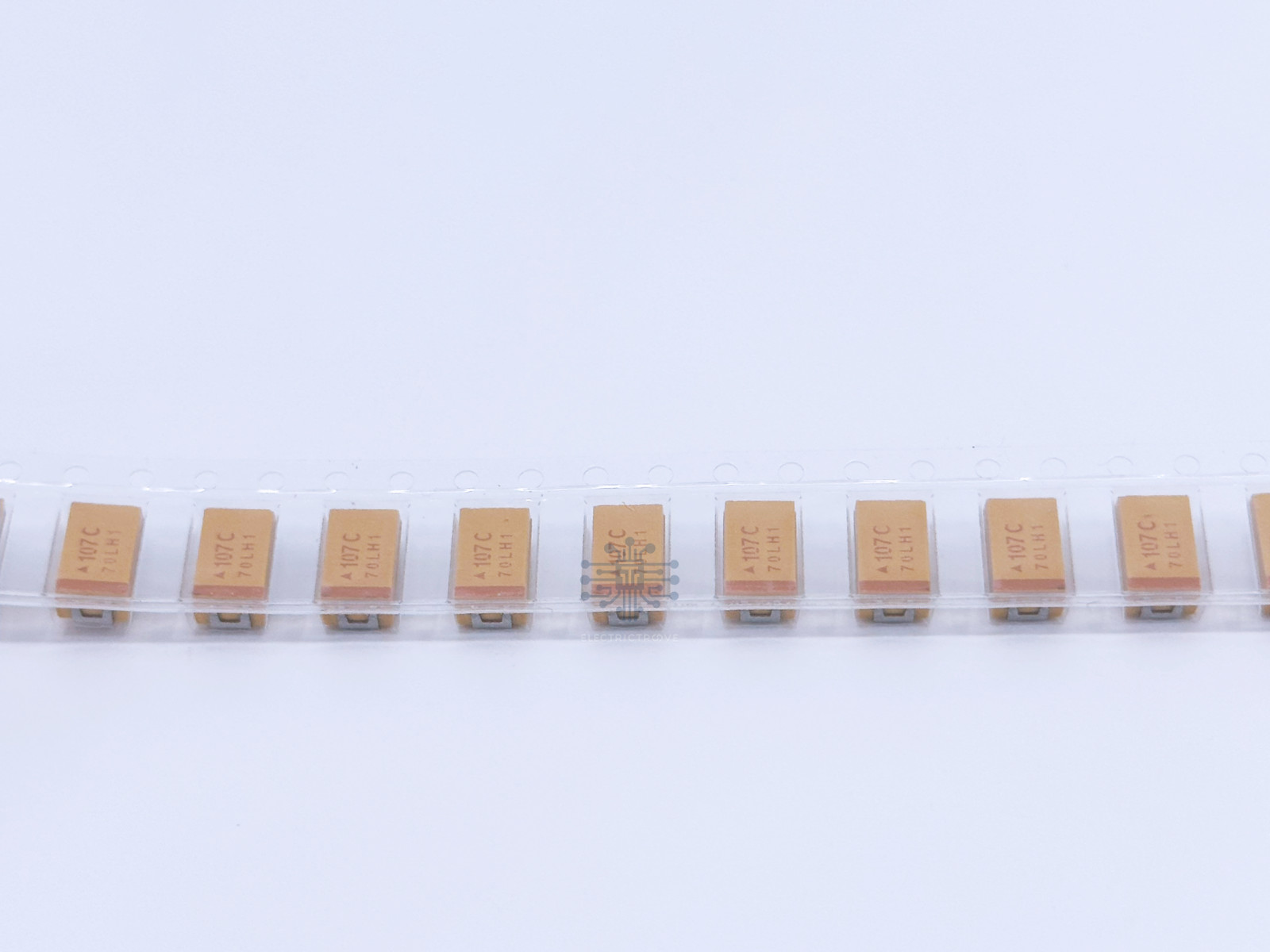 10PCS TAJD107K016RNJ AVX 100uF 10% 16V Tantalum Capacitor SMD 2917 Type D