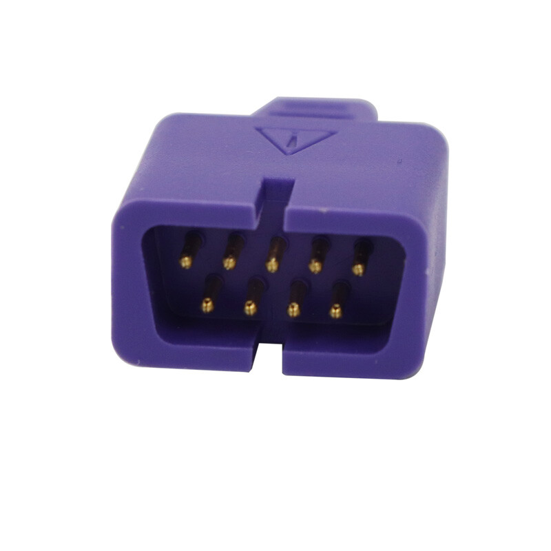 10pc 9Pin Disposable Neonate/Adult Oximax SpO2 Sensor Compatible With ，US