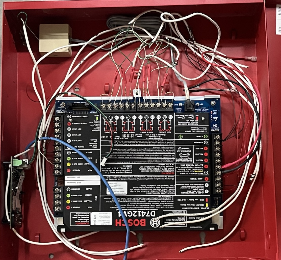 Bosch D8109 with Bosch D7412GV4