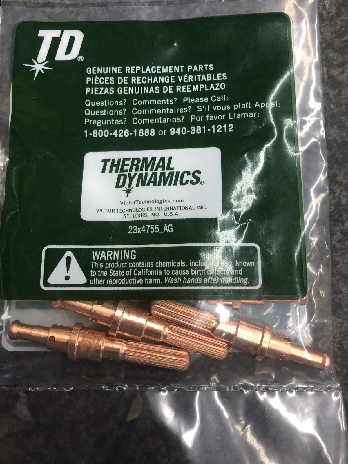 15 NEW Genuine Thermal Dynamics 9-8215 (3x 5 Pack) Electrodes