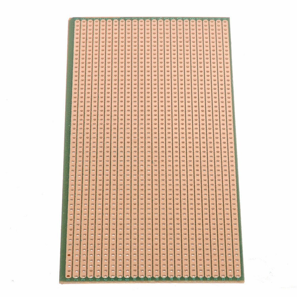 2 X Stripboard Veroboard Single-Sided Copper PCB Circuit Perf Board 6.5*14.5CM