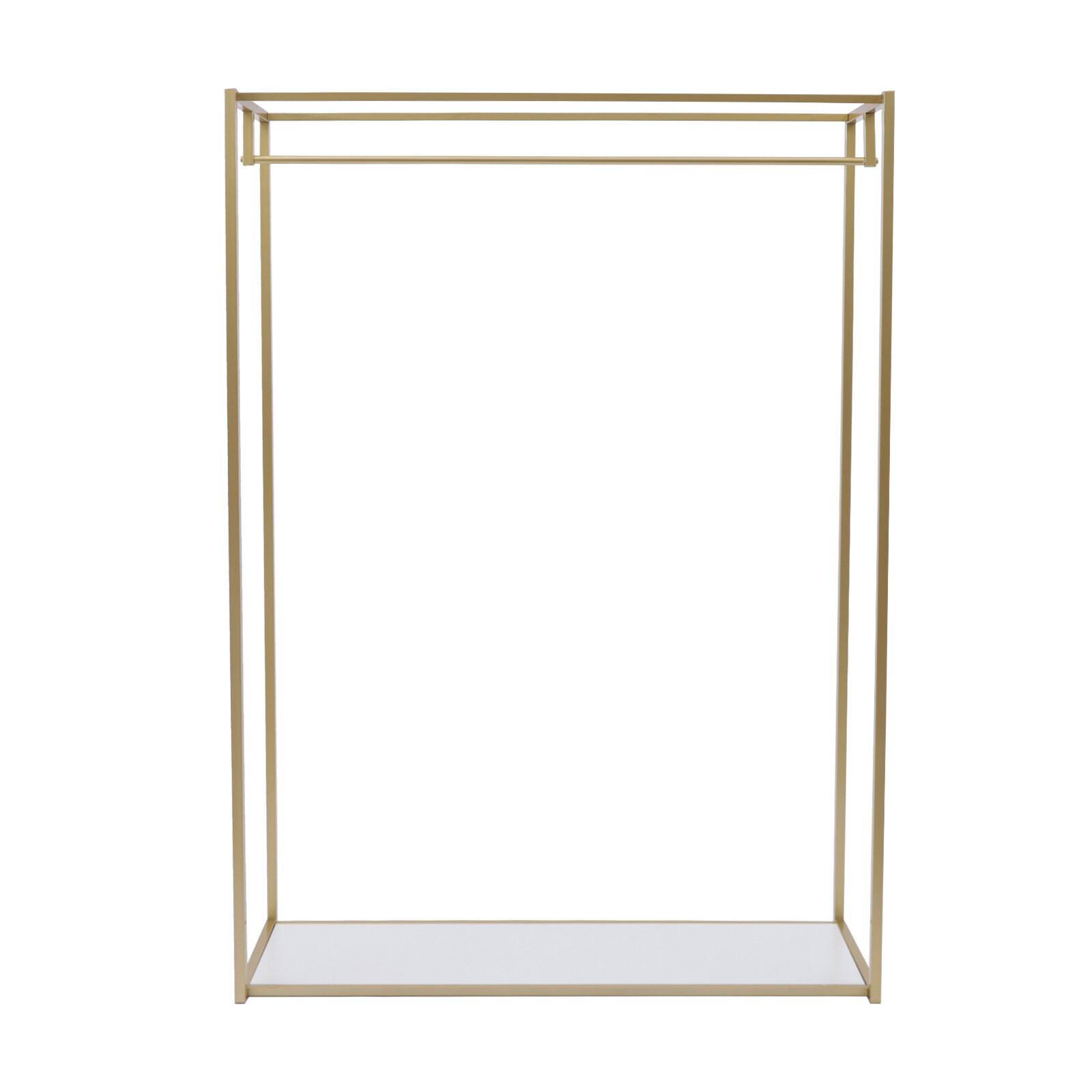 Wedding Dress Retail Studio Display Stand,Gold Floor-Standing Clothing Rack