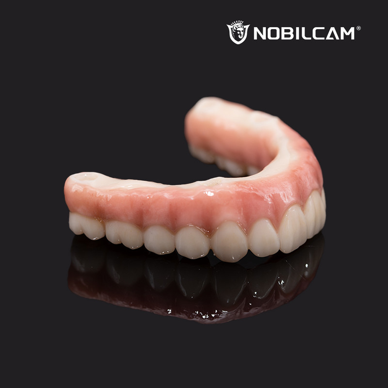 NOBILCAM MM-4D Zirconia Discs CAM/CAD Block, 98mm 1200Mpa Translucency 43-57%
