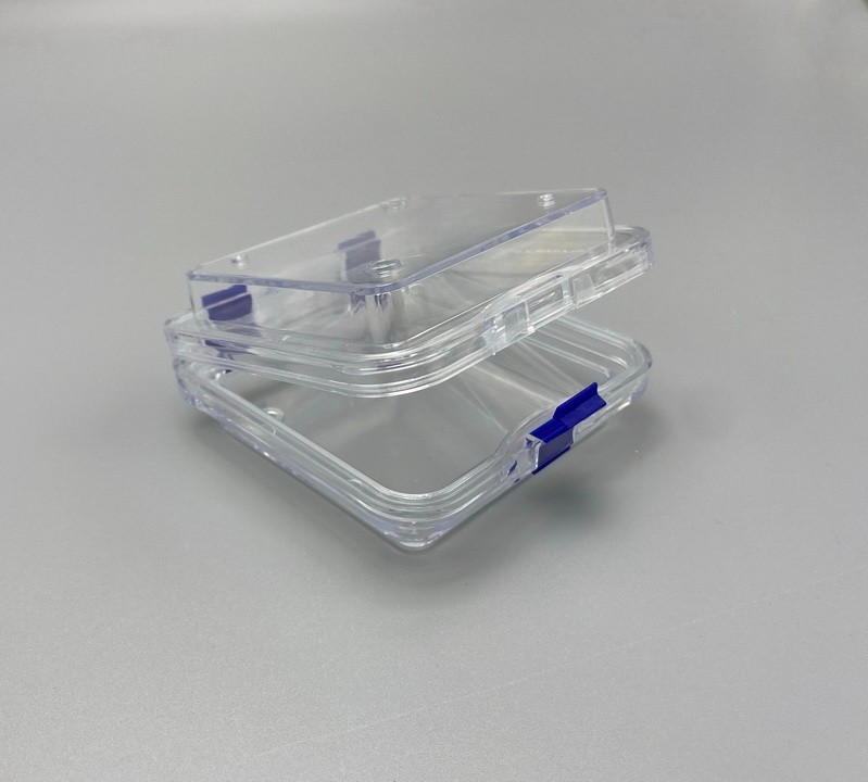 10x Denture False Inlay Teeth Membrane Case Hinged Display Jewelry Box 10x10x4cm