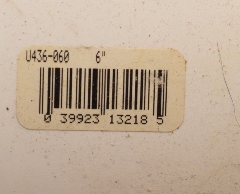 SPEARS 2PC THREADED UNION 6″ PVC SCHEDULE 40 U435-060 U436-060 MALE FEMALE PAIR