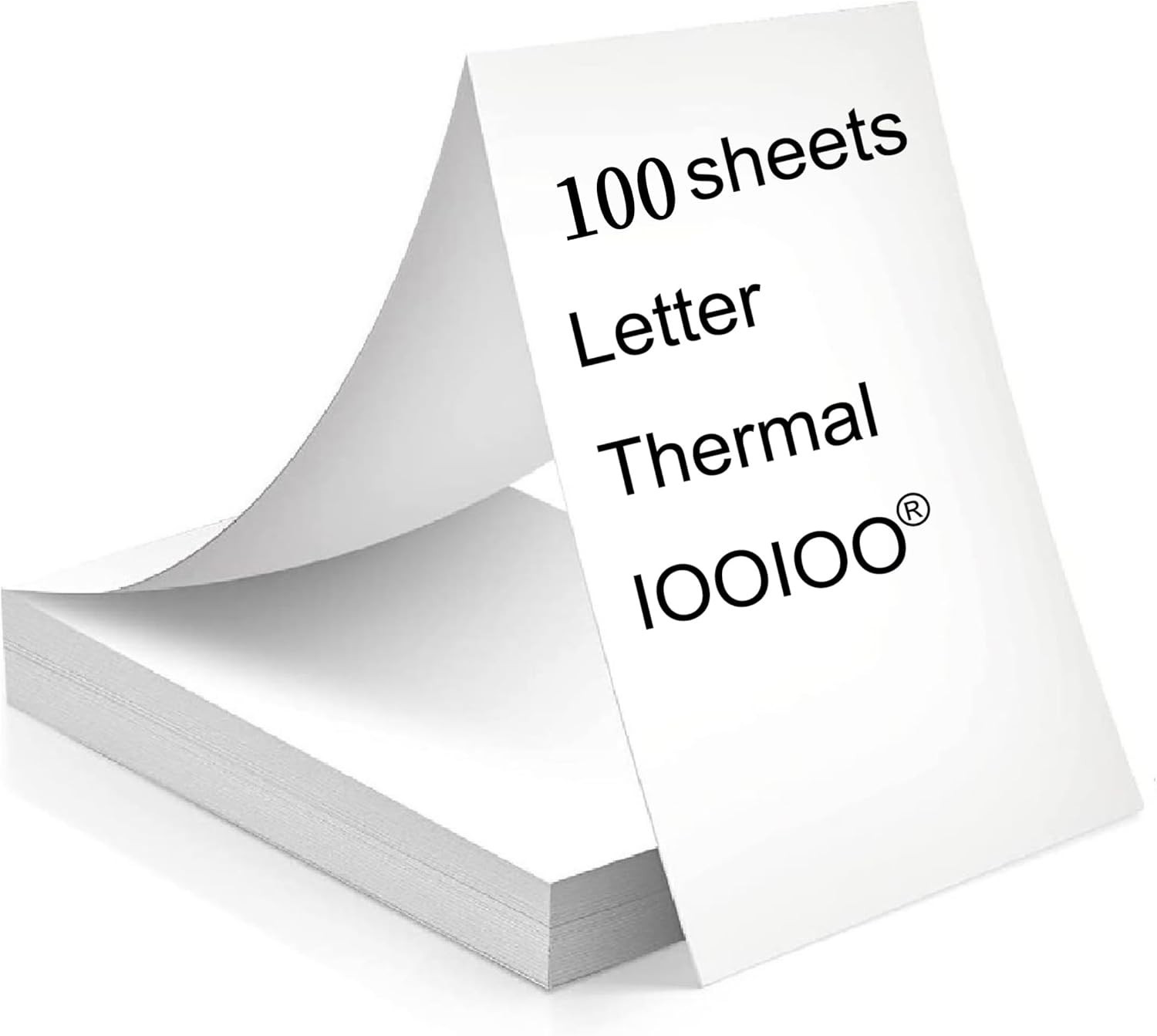 100 Sheets of BPS & BPA Free Thermal Printer Paper – Safe, Recyclable & Durable