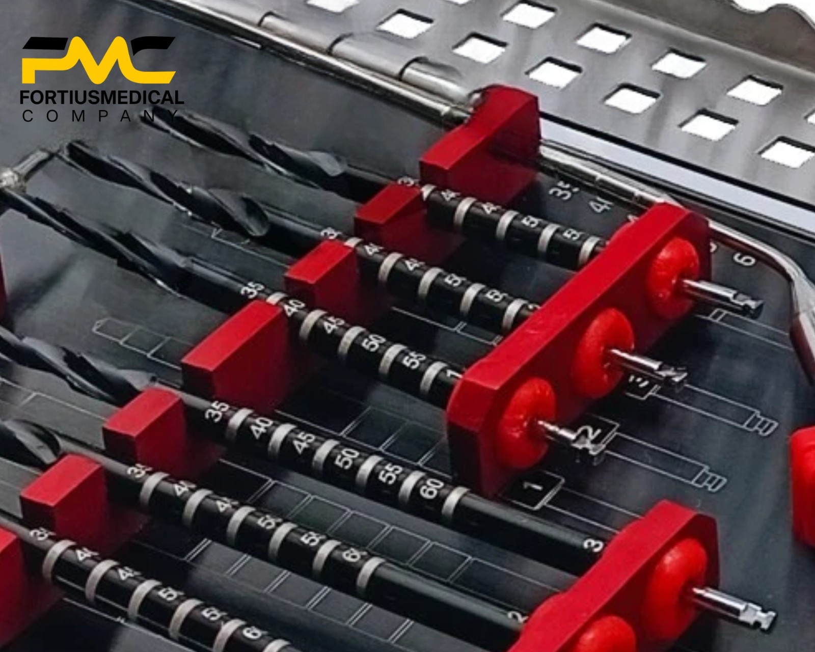 Zygoma 14Pcs Zygomatic Dental Implant Kit Titanium Coated Surgical Drill Set