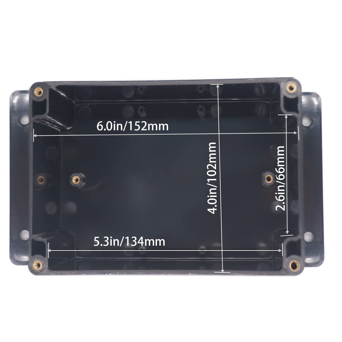 IP67 Waterproof Project Junction Box ABS 6.30×4.33×3.54 Inch 160x110x90 mm