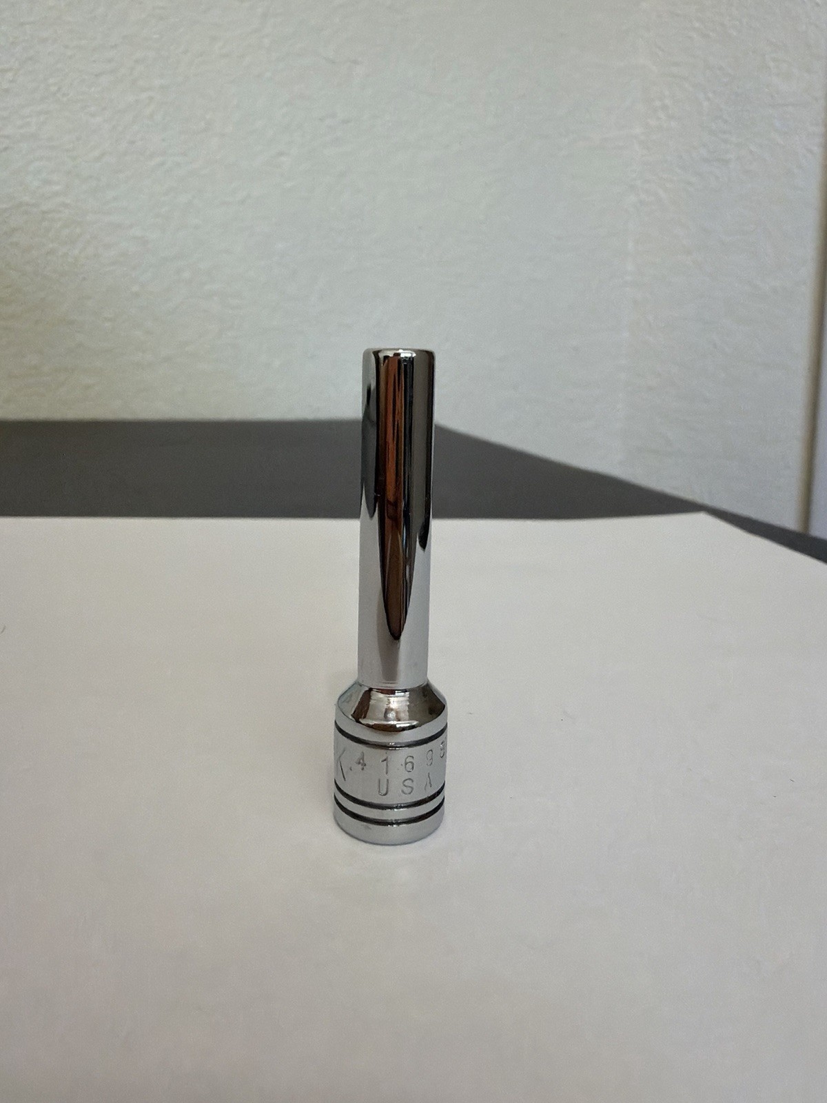 SK Tools 4.5 Mm 1/4 In. Drive 6-Point Metric Deep Chrome Socket (41698)