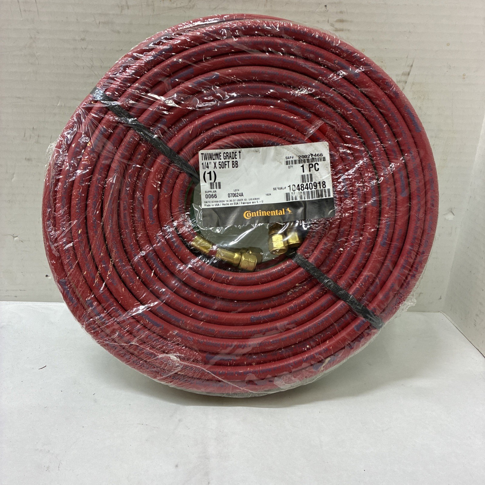 Continental Twinline Grade T 1/4″ x 50 ft NEW