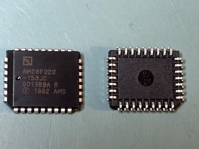 30 NEW AMD AM28F020-150JC 2 MB (256 K x 8-Bit) CMOS 12.0 Volt, Flash 32 PLCC