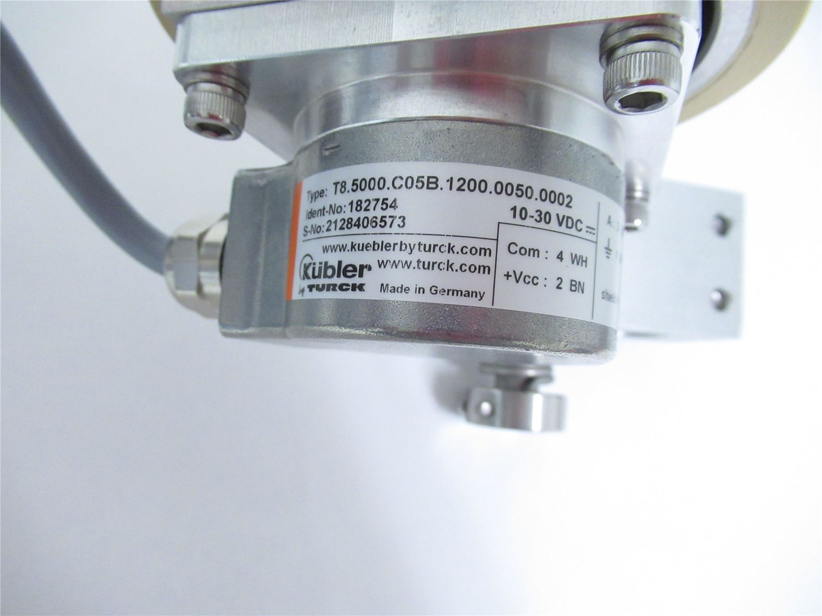 241181 New-No Box; Turck T8.5000.C05B.1200.0050.0002 Incremental Shaft Encoder