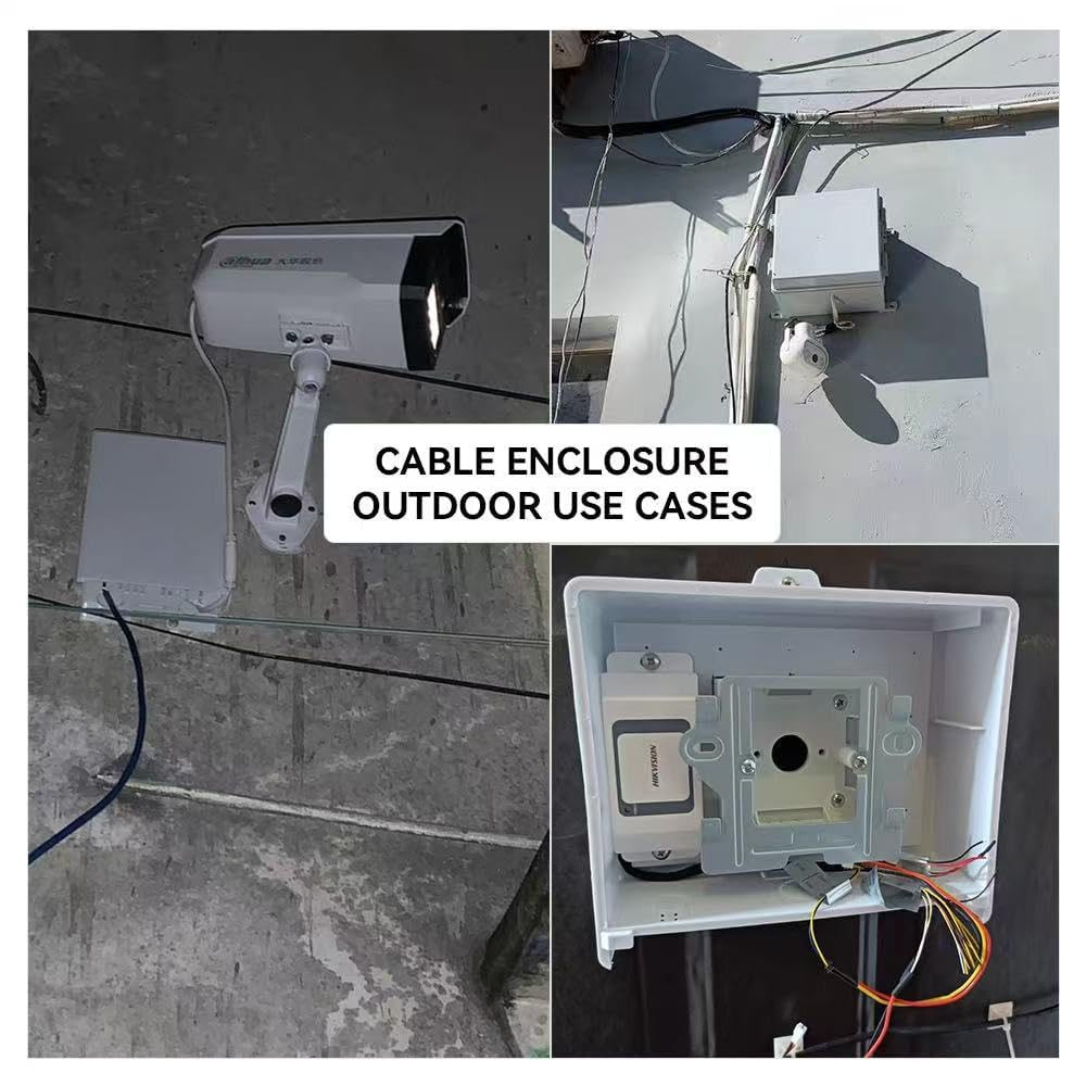 Electrical Junction Box IP65 Dustproof Waterproof ABS Plastic Project Enclosure