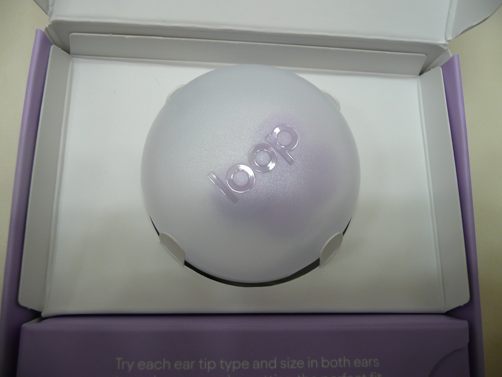 Loop Dream Earplugs Lilac – Silicone/Foam Earplugs for Peaceful Sleep NEW